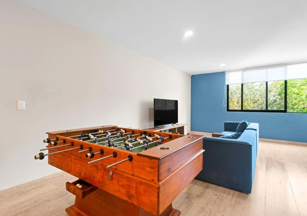 Modern Chic 1 Bedroom Apt W/ Rooftop Infinity Pool Tulum Apartment