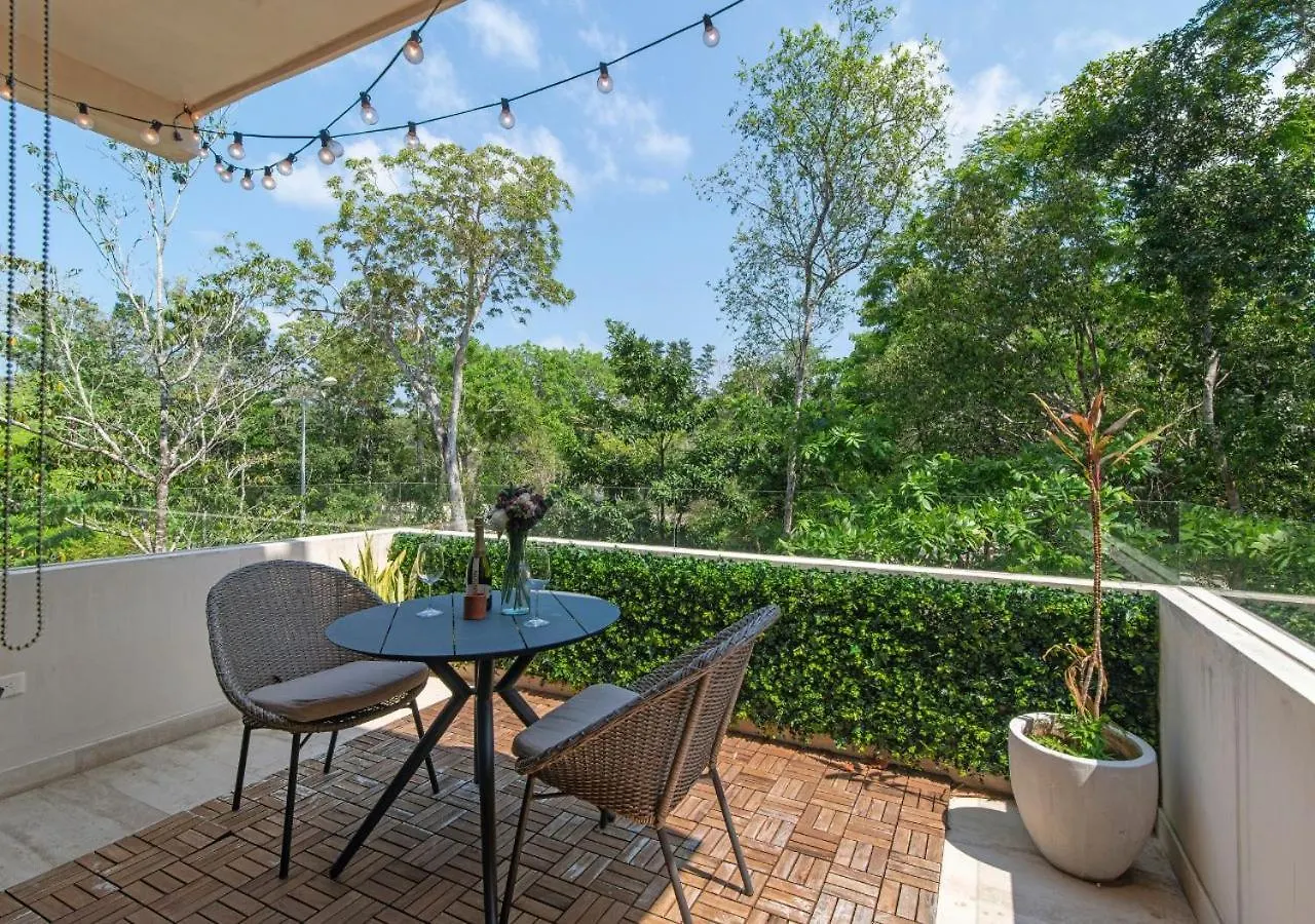 Modern Chic 1 Bedroom Apt W/ Rooftop Infinity Pool Tulum 0*,