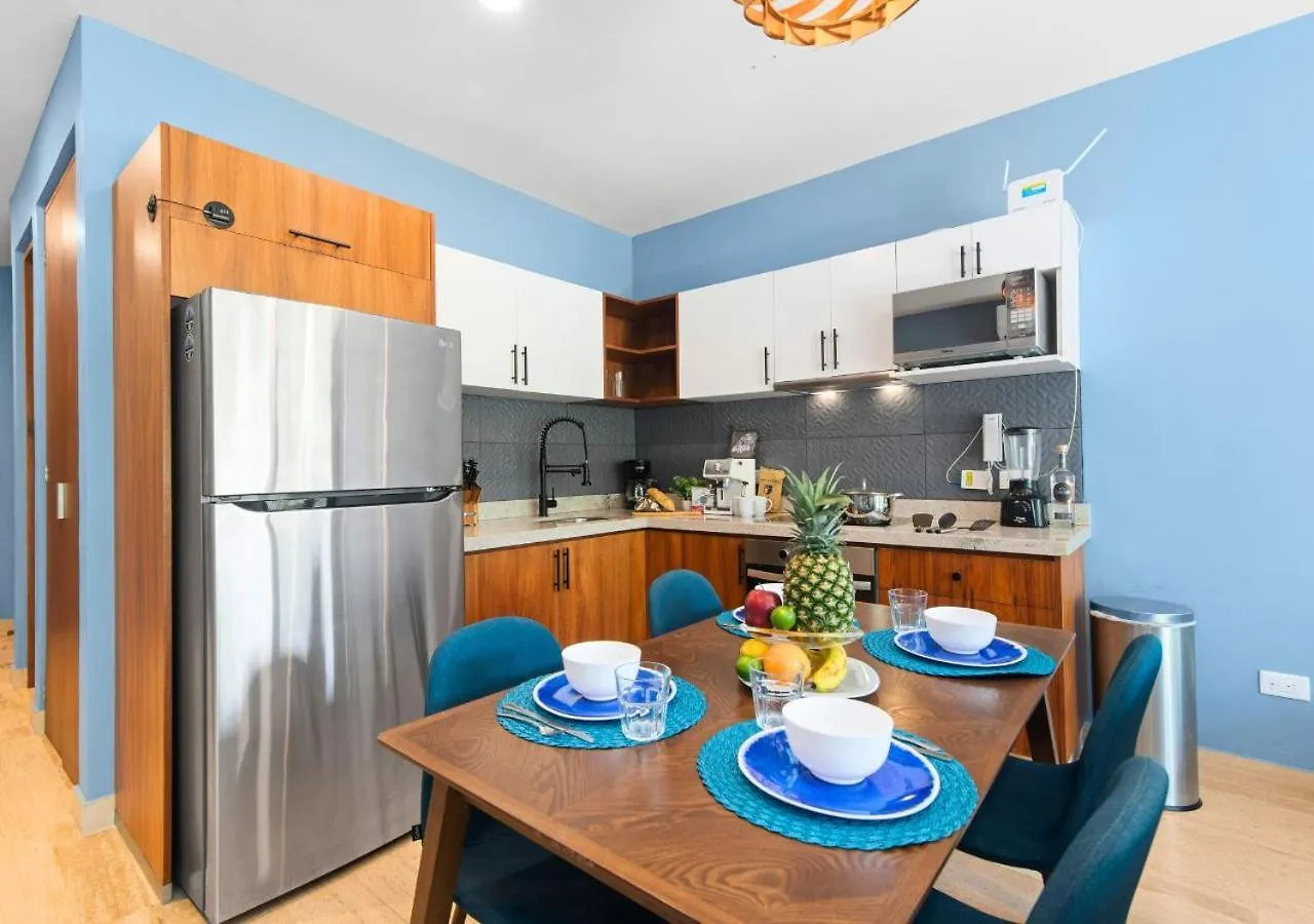 Modern Chic 1 Bedroom Apt W/ Rooftop Infinity Pool Tulum Apartment